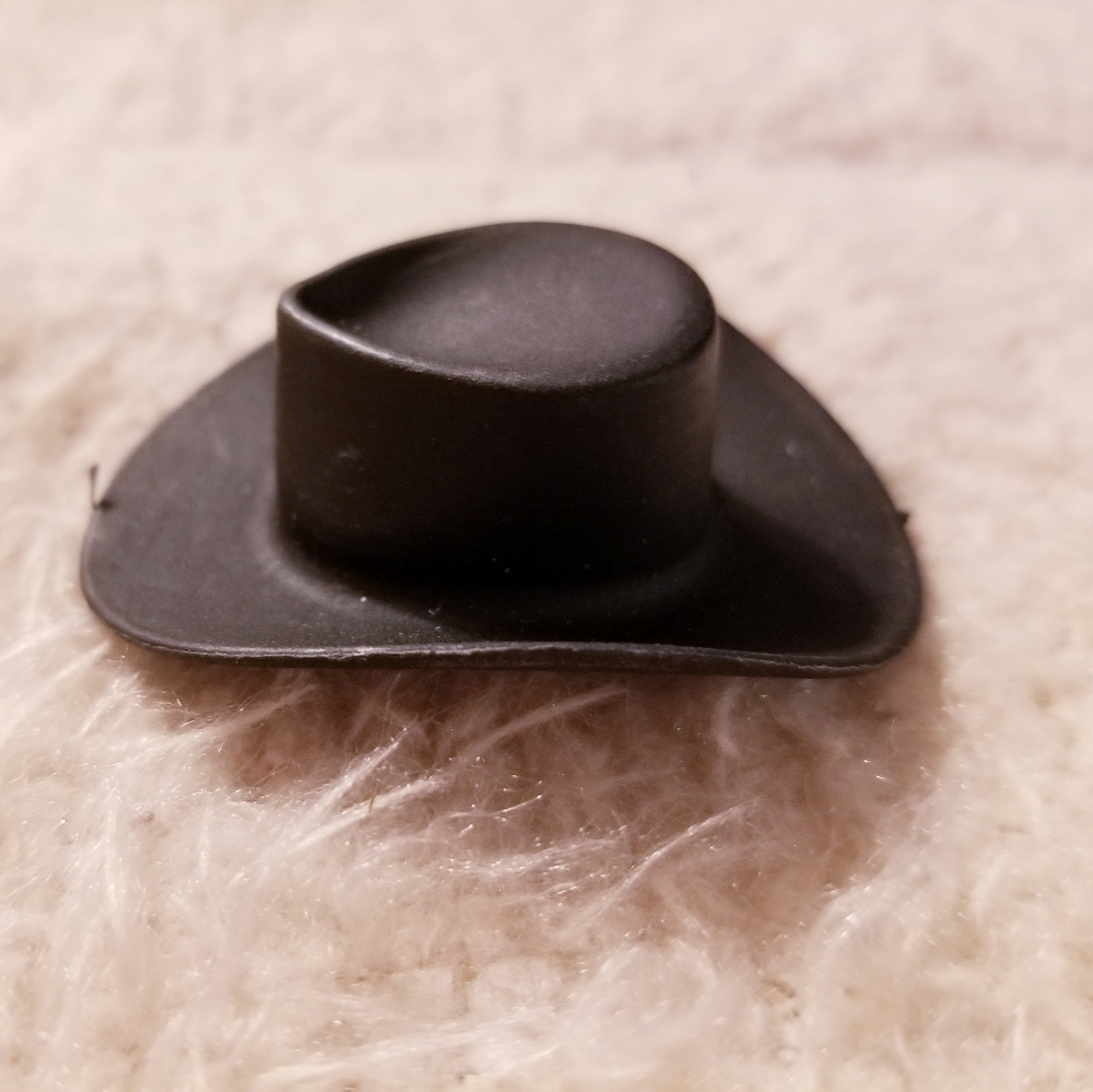 Doll Cowboy Hat Doll Barbie Black